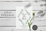 DELICATE FOLIAGE leaves greenery, an Illustration by Momo Studio (Thumbnail 8 of 15)