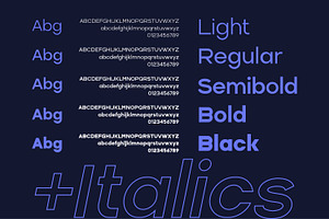 Alacrity Sans Fonts Family