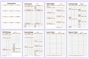 Ultimate Budget Planner Bundle, a Stationery Template by Mustafiz (Thumbnail 3 of 9)