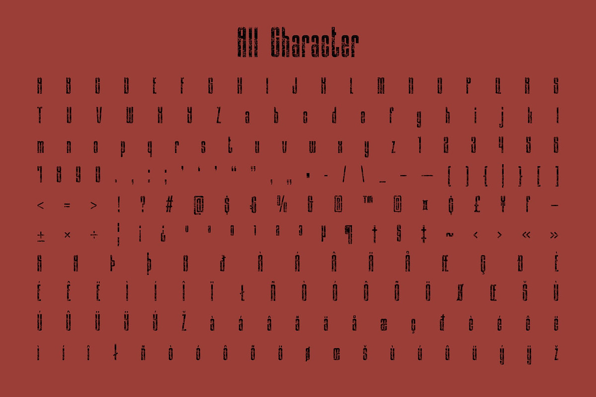 Albercio Stamp, a Sans Serif Font by Craft Supply Co. (Photo 8 of 8)