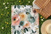 Picnic Tea Towel Mockup (PSD), a Household Mockup by 1001 mockups (Thumbnail 17 of 18)