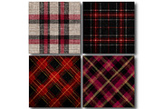 Tartan Plaid - Ukrainian cats, a Texture Illustration by DreamPrint404 (Thumbnail 3 of 4)