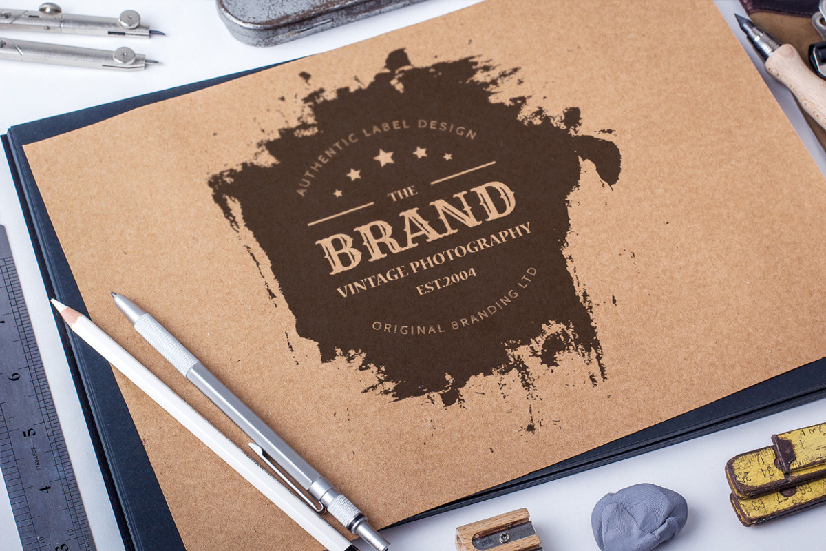Vintage Grunge Logo Badges, a Branding & Logo Template by Elegrad Design Agency (Photo 3 of 3)