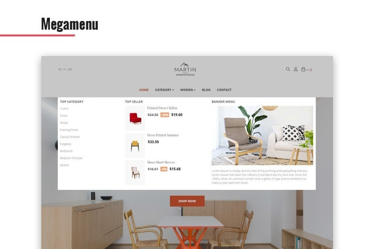 Leo Martin Responsive Prestashop, a Bootstrap Template by LeoTheme (Photo 2 of 3)