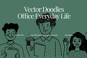 Vector Doodles Office Everyday Life, a Graphic by LEROY Design (Thumbnail 3 of 5)
