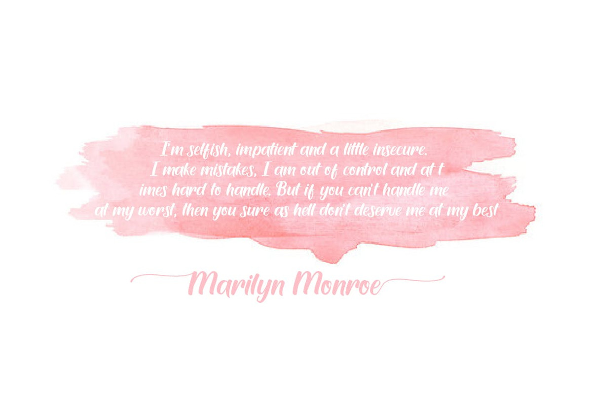 Cream Peach Brush Font preview 2