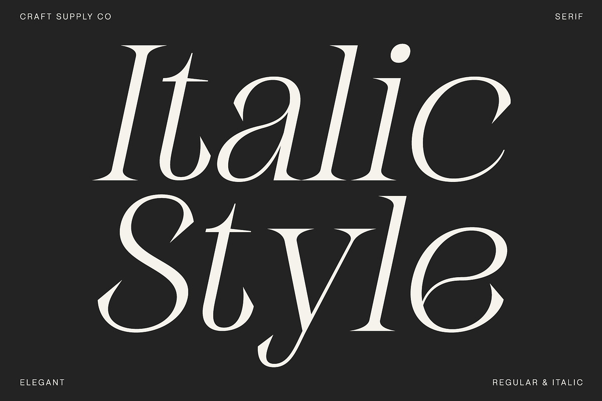 Febila - Elegant Serif Font, a Serif Font by Craft Supply Co. (Photo 4 of 8)