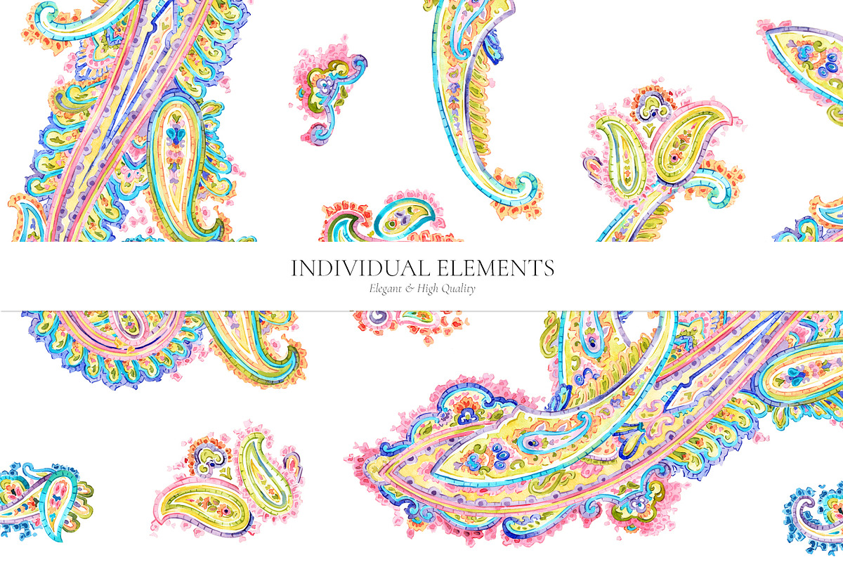 Paisley Elegance #02, an Illustration by TSTUDIO (Photo 10 of 10)