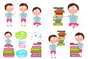 Give me a Book! HUGE Reading Bundle, an Education Illustration by Popmarleo Shop (Thumbnail 10 of 20)