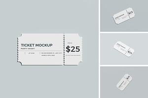 Ticket Mockup