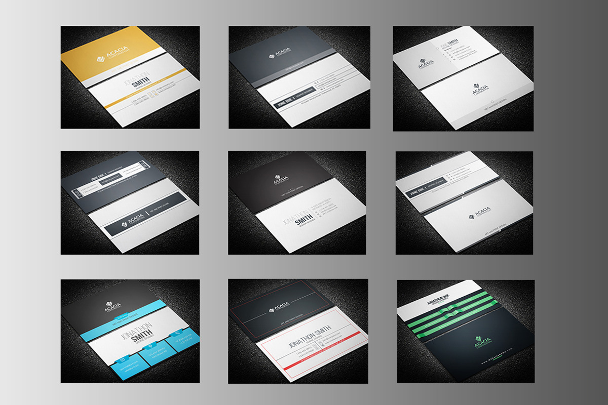 50 BUSINESS CARD (BUNDLE) ONLY $29, a Business Card Template by DesignGhar (Photo 4 of 5)