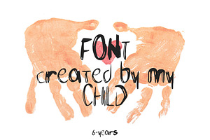 Font By Kids Create My Child.