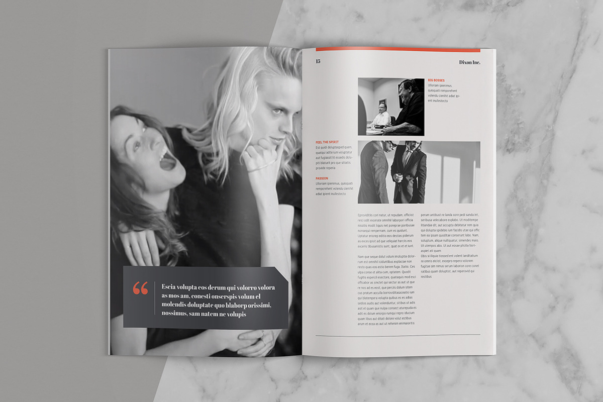 Annual Report, a Brochure Template by Kovalski (Photo 10 of 10)