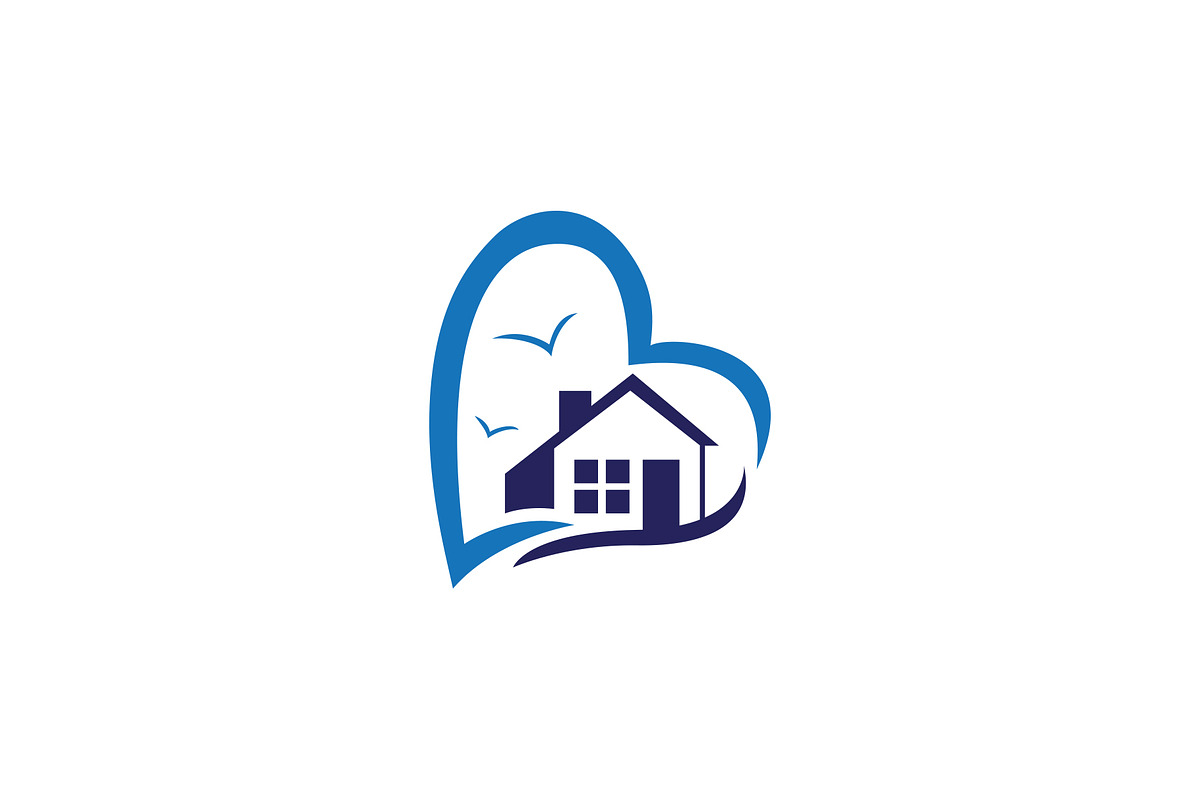 Love Home Logo, a Branding & Logo Template by Graphic_Maker_Bogura (Photo 1 of 2)