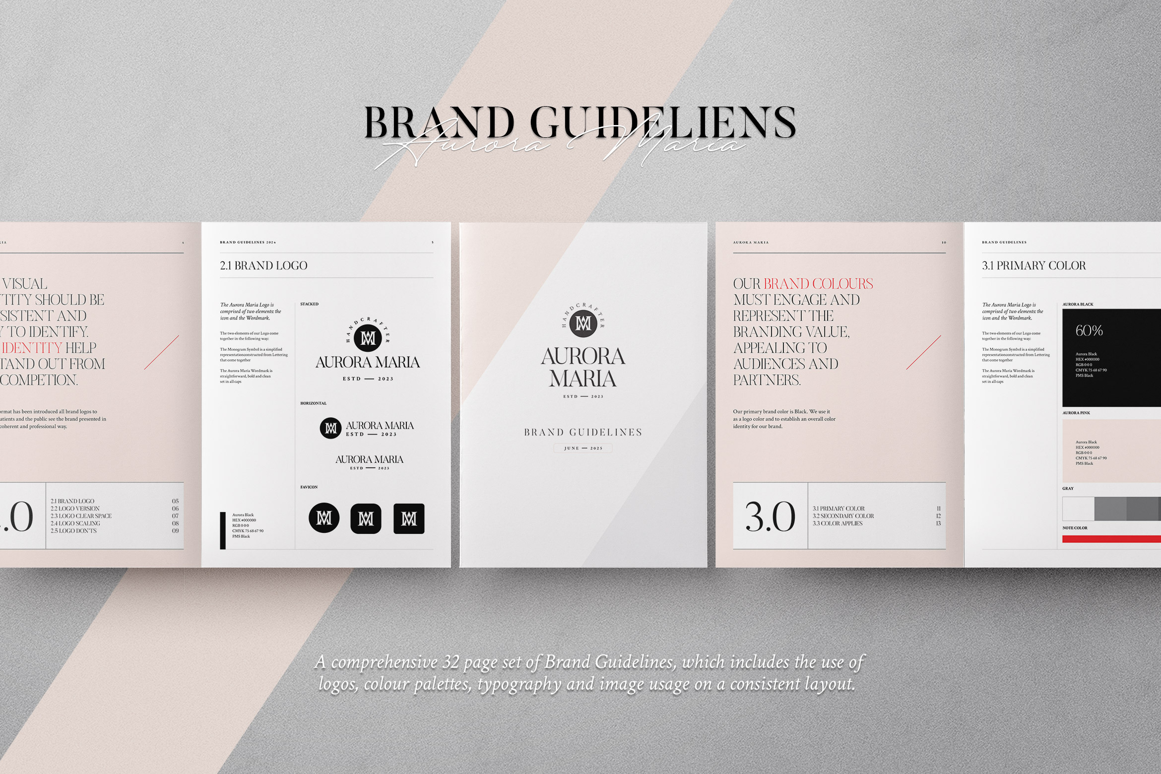 Brand Guidelines by Alfianbrand  Creative Market