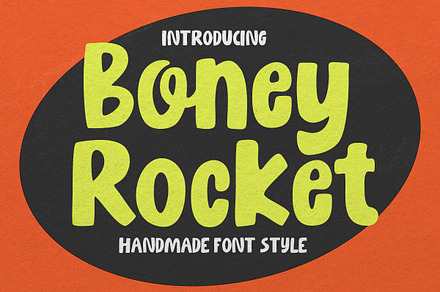 Boney Rocket, a Handwritten Font by Youngtype.Std