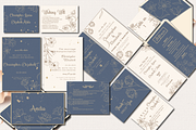 Luxury wedding templates with pastel, an Invitation Template by Motivation Art (Thumbnail 4 of 6)