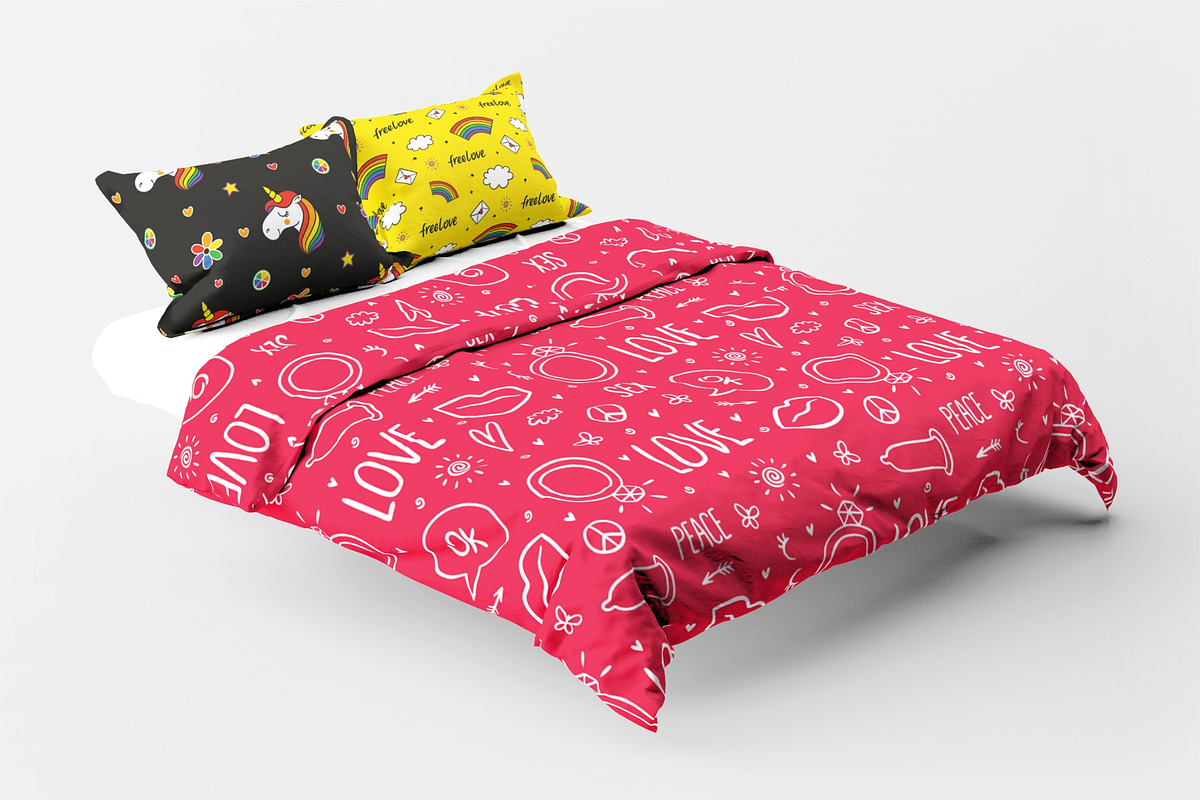 20 LGBTQIA+ Never Ending Patterns, a Pattern Graphic by karetniy (Photo 4 of 8)