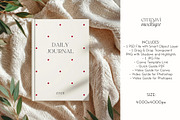 Hardcover Journal Matte Mockup, an Advertising Mockup by EmpaviMockups (Thumbnail 6 of 7)