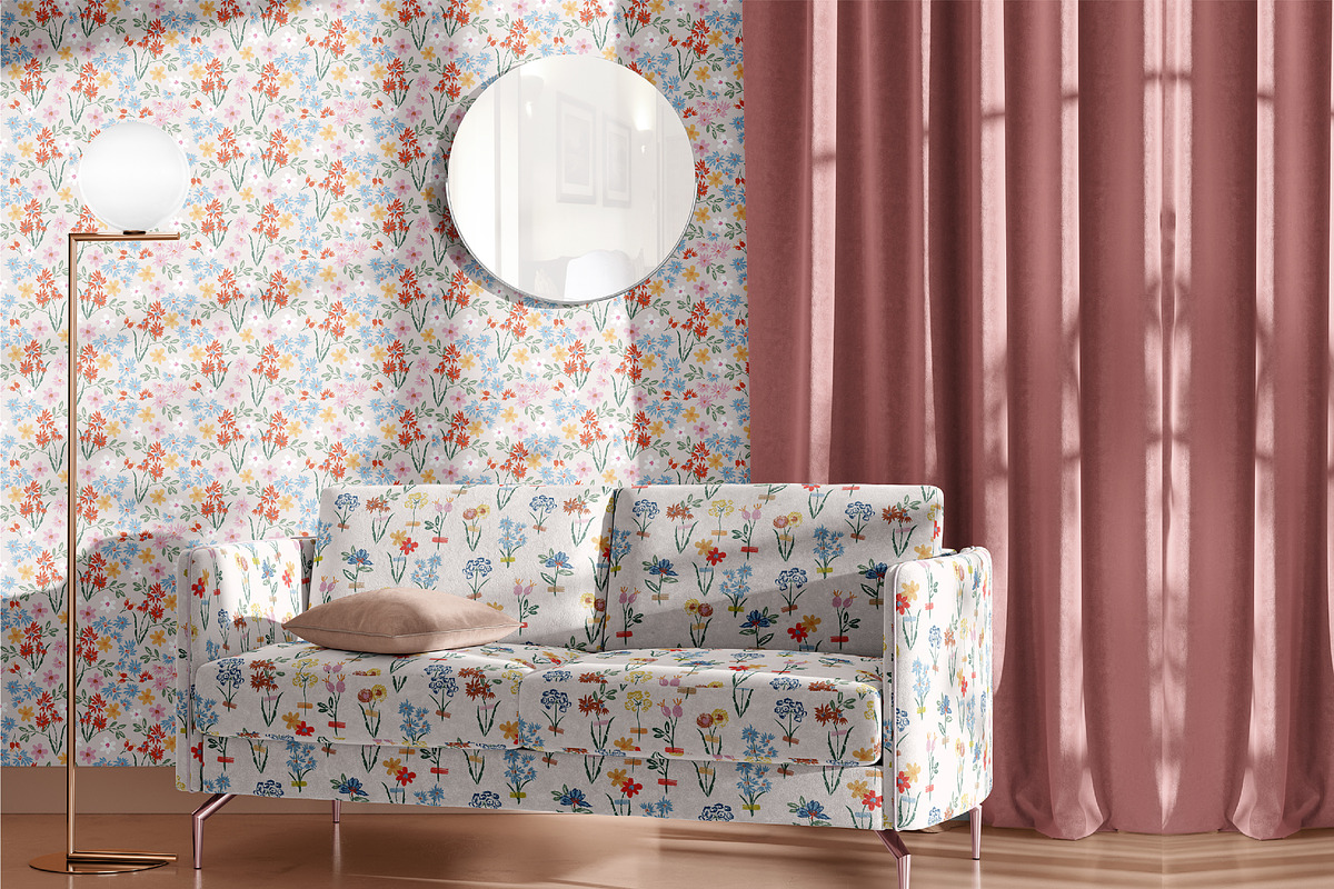 Springtime Sketches, a Pattern Graphic by MSNTY STUDIOX (Photo 15 of 27)