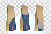 Craft pouch mockup. PSD mockup., a Packaging Mockup by NatalyaZelenova (Thumbnail 2 of 5)