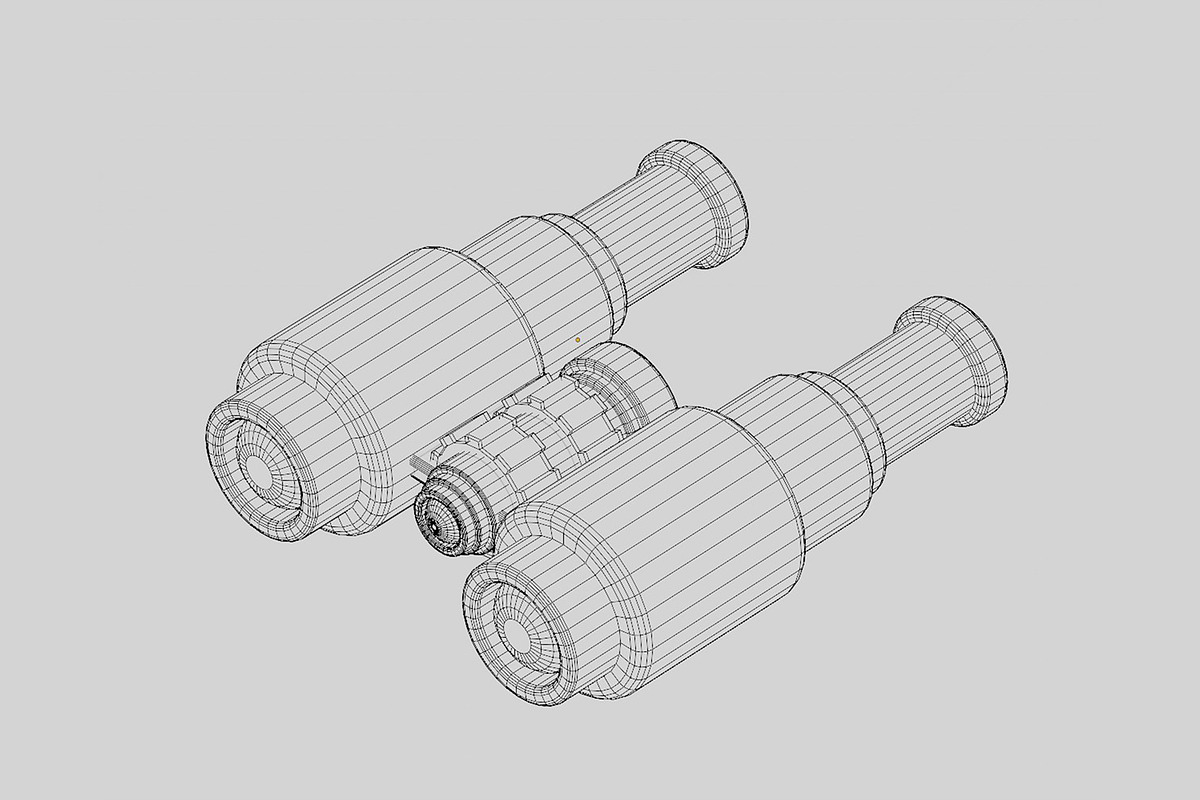 Binoculars, an Object 3D Model by fahad121 (Photo 6 of 7)