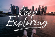 Freshline Brush Font, a Script Font by Megatype (Thumbnail 5 of 10)
