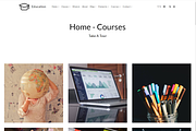 Education & Courses WordPress Theme, a WordPress Template by Visualmodo (Thumbnail 9 of 41)