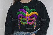 Mardi Gras Mask PNG, an Illustration by Canvas Craft (Thumbnail 3 of 6)