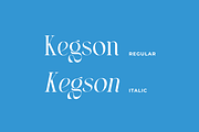 Kegson, a Serif Font by Rahagita Studio (Thumbnail 3 of 11)