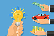 Crowdfunding and Investing concept, a Finance Illustration by TAlex (Thumbnail 5 of 7)
