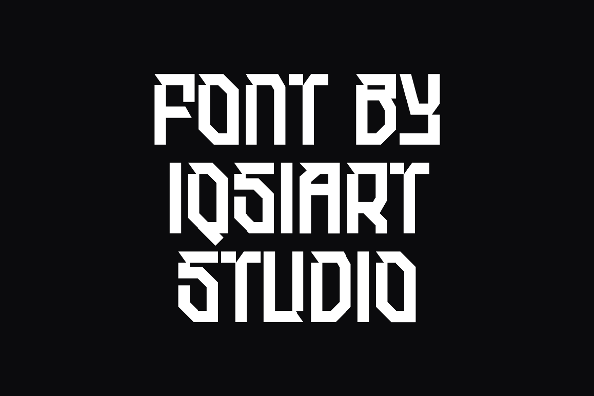 Speed Gemors - Racing Car Font, a Sans Serif Font by Iqsiart Studio (Photo 4 of 7)
