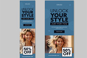 Fashion Collection Launch Web Banner, a Templates & Theme by studiogstock (Thumbnail 3 of 3)