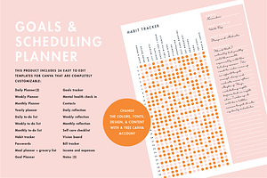 Goals & Scheduling Planner