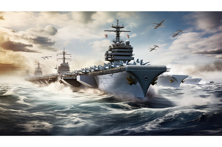 fleet united states navy ships ai, a Technology Photo by pikepicture