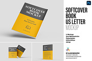 Softcover Book Mockup US letter, a Books & Magazine Mockup by Illusiongraphic (Thumbnail 1 of 18)