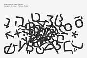Wintler font, a Sans Serif Font by Michael Rafailyk (Thumbnail 3 of 14)