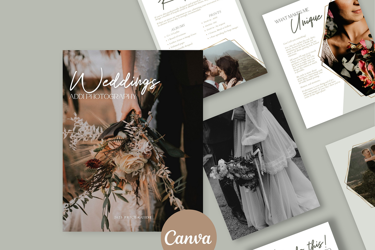 GOLD Wedding Photography Guide, a Magazine Template by Signature Edits (Photo 6 of 11)