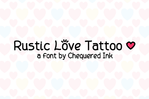 Rustic Love Tattoo