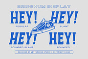 Bringhum Display, a Serif Font by Letterhend Studio (Thumbnail 3 of 9)