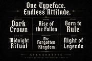 Avenakrypte, a Blackletter Font by Wow Magic (Thumbnail 2 of 5)