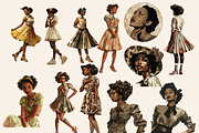 SURREAL 50S FANTASIES II, a Person Illustration by Daring Digies (Thumbnail 6 of 10)