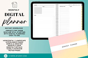 Undated Digital Planner Ipad, an App Template by Traveling Designer (Thumbnail 1 of 4)