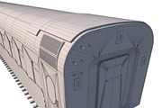 Coach Passenger Wagon Train, a Cars & Vehicle 3D Model by 3D Models by Obshansky (Thumbnail 9 of 11)