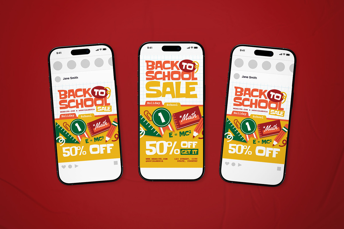 Back to School Promotion Flyer Set, a Flyer Template by The Good Store (Photo 2 of 2)