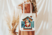 Retro Santa Clipart, an Illustration by Pixels.Craft (Thumbnail 4 of 7)
