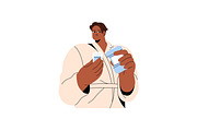 People brushing teeth set, a Person Illustration by PaperTrident (Thumbnail 6 of 11)
