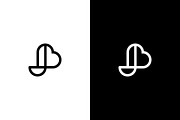 Monogram JB Heart Logo Design, a Branding & Logo Template by arhabib (Thumbnail 6 of 6)