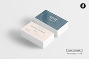Modern Grid - Business card template, a Business Card Template by Chanut is industries (Thumbnail 3 of 3)