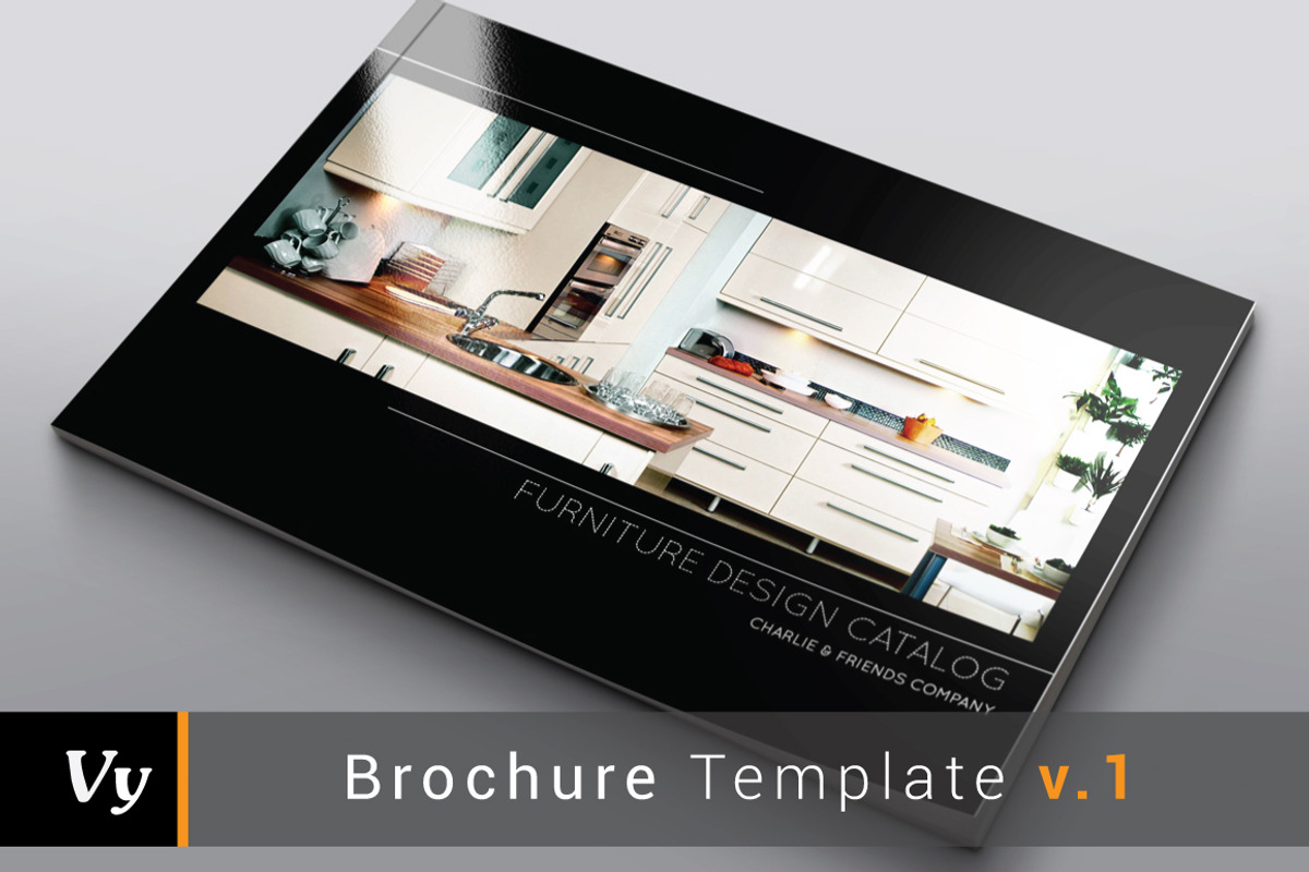 Furniture Interior Catalog, a Brochure Template by voryu (Photo 1 of 5)